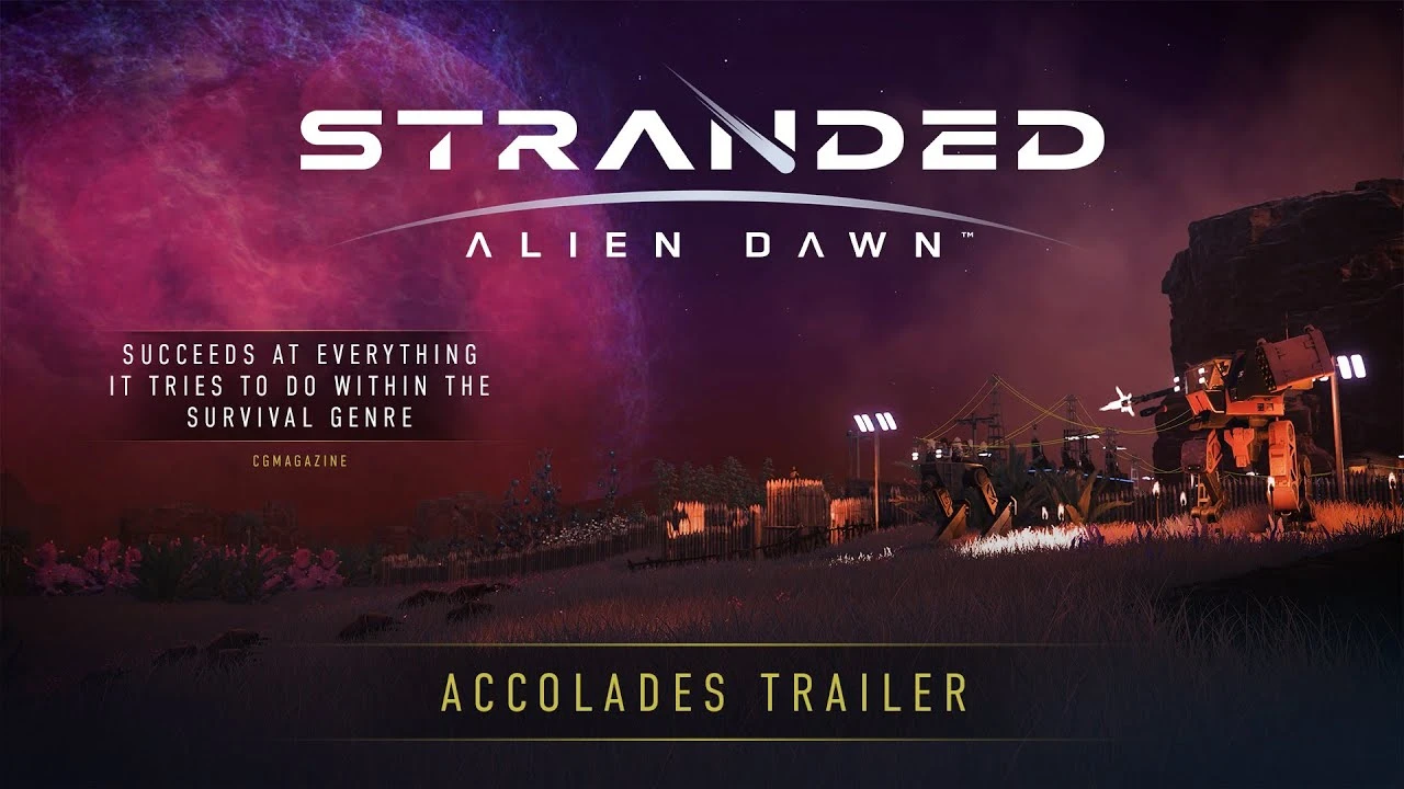Представлен хвалебный трейлер симулятора выживания на планете Stranded: Alien Dawn