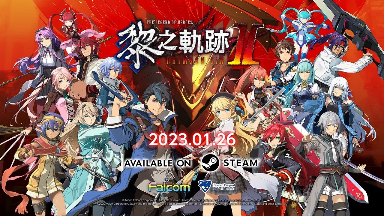 The Legend of Heroes: Kuro no Kiseki 2 -CRIMSON SiN- выйдет на ПК в Азии в конце января