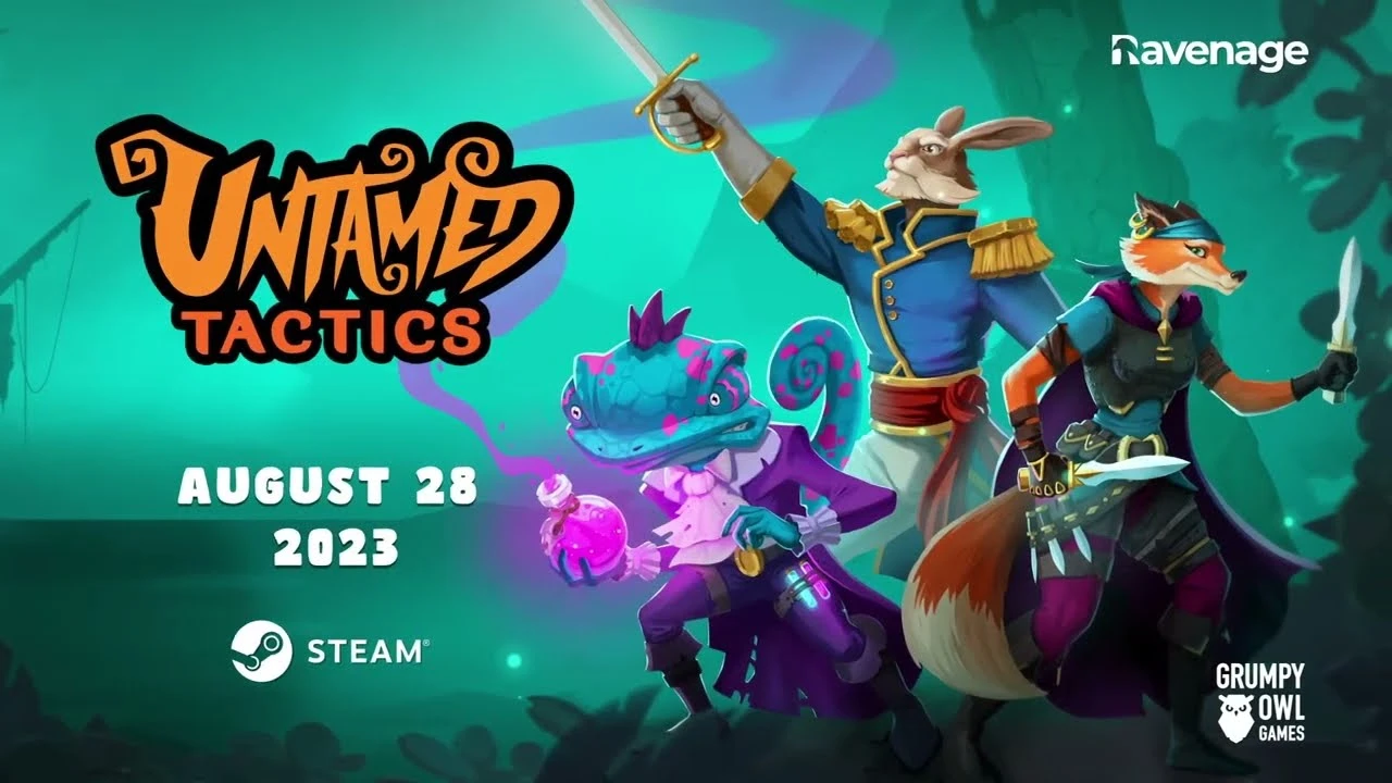 Увлекательная пошаговая ролевая игра Untamed Tactics выйдет на ПК в Steam 28 августа