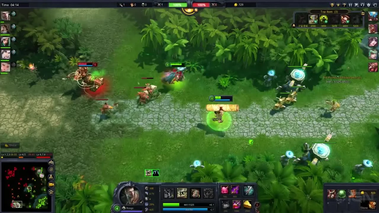 Chaos Heroes Online "Геймплейный трейлер"