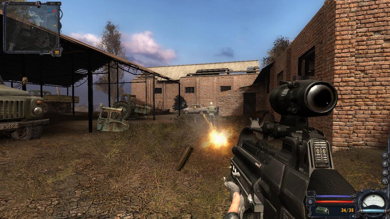 S.T.A.L.K.E.R.: Чистое небо "FN SCAR из Crysis"