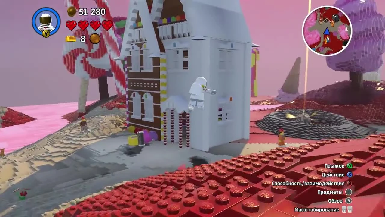 LEGO Worlds Прохождение - Часть 2- СЛАДКАЯ ПЛАНЕТА