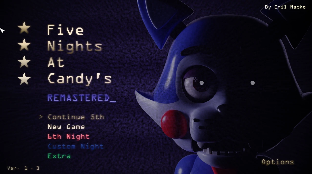 Five Nights at Candy's Remastered "Сохранение - Игра пройдена на 100%"