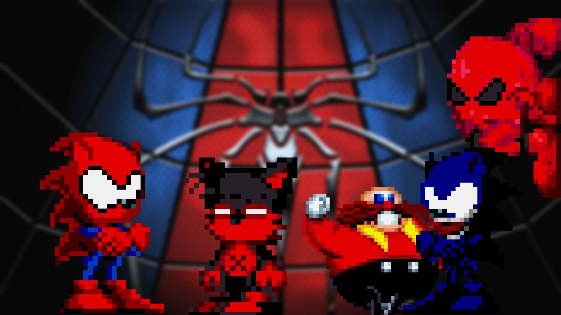 Sonic Mania "Spider-Hog Mania mod \ Ёж-паук мод"