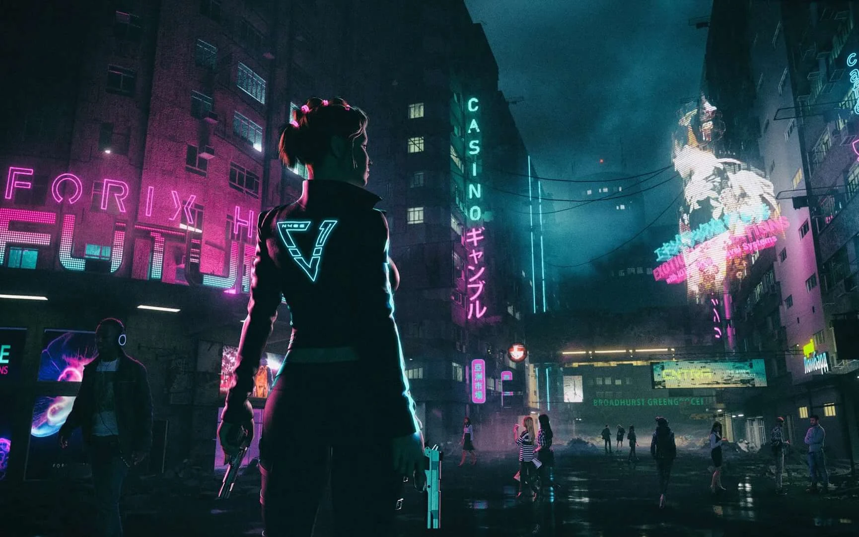 SKIDROW взломали Cloudpunk