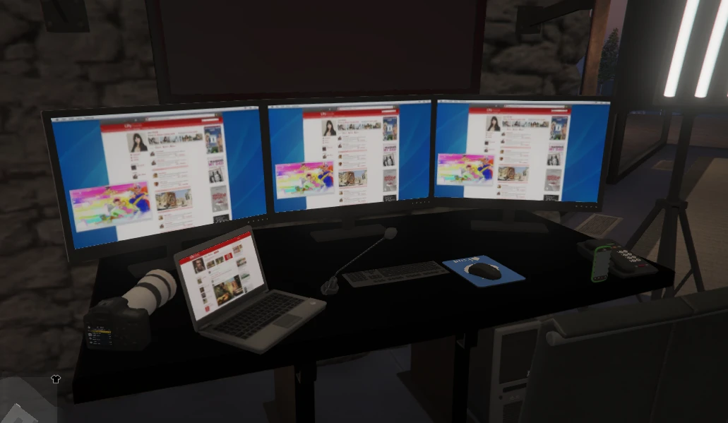 Grand Theft Auto 5 "Franklin Gaming Setup 1.0"