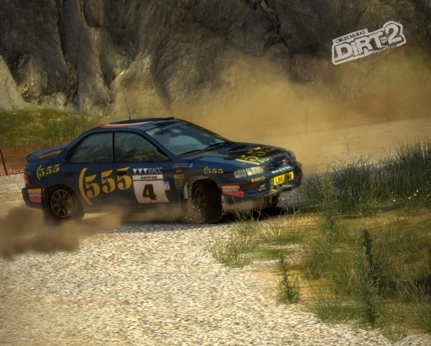 Dirt 2 "Subaru impreza 1995 sponsor 555"