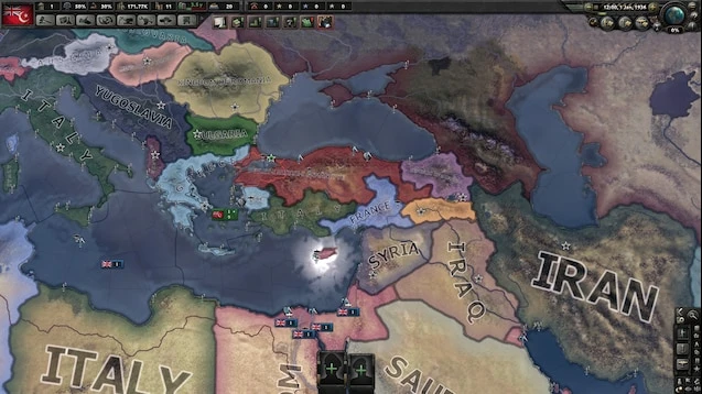 Hearts of Iron 4 "Treaty of Sevrs"
