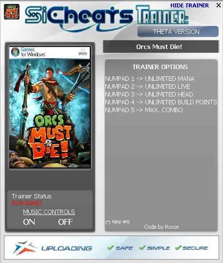 Orcs Must Die!: Трейнер (+5) [1.0r6] {Roxor}