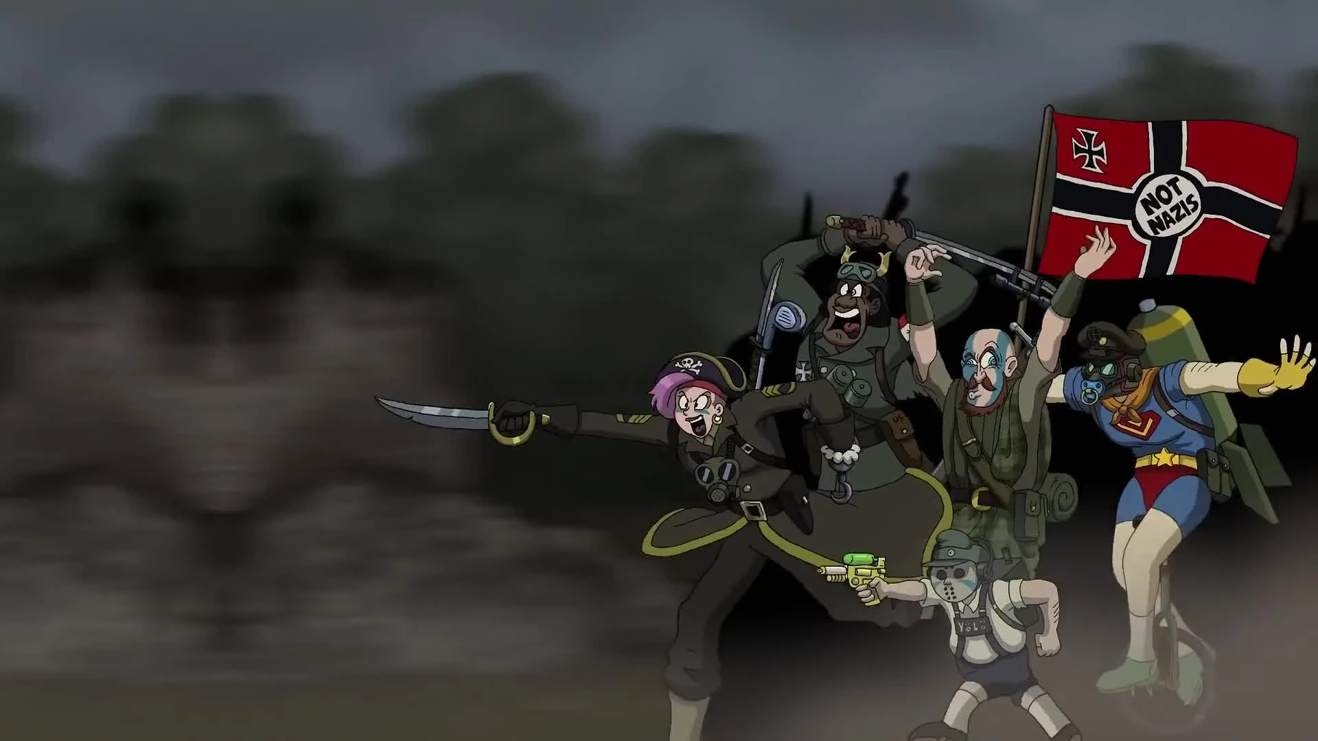 Мульт: Современные WWII игры