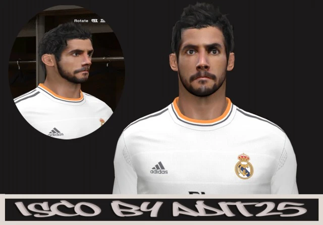 PES 2014 "Isco face"