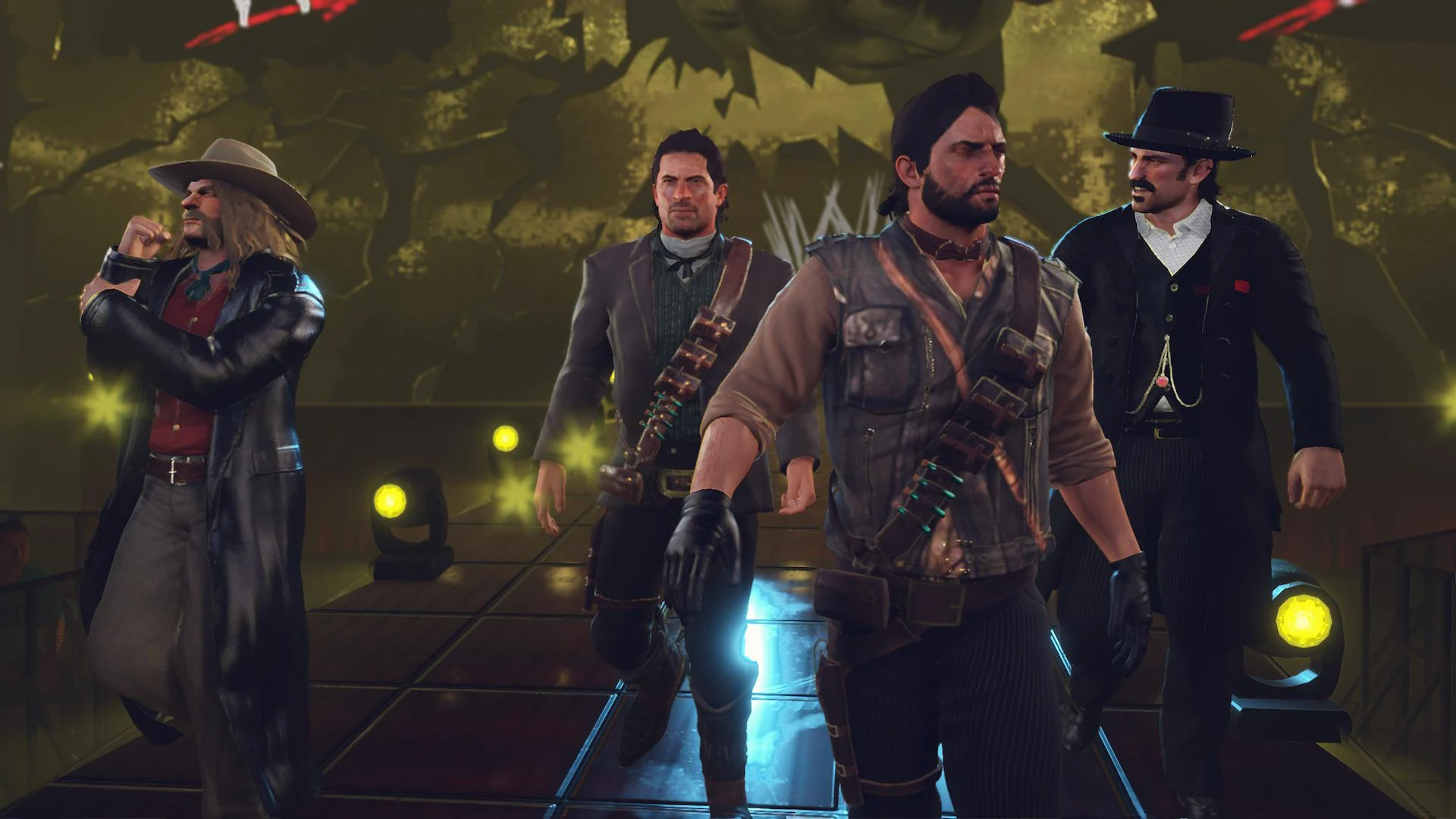 Фанат сделал в WWE 2K23 Артура, Мику, Джона и Датча из Red Dead Redemption