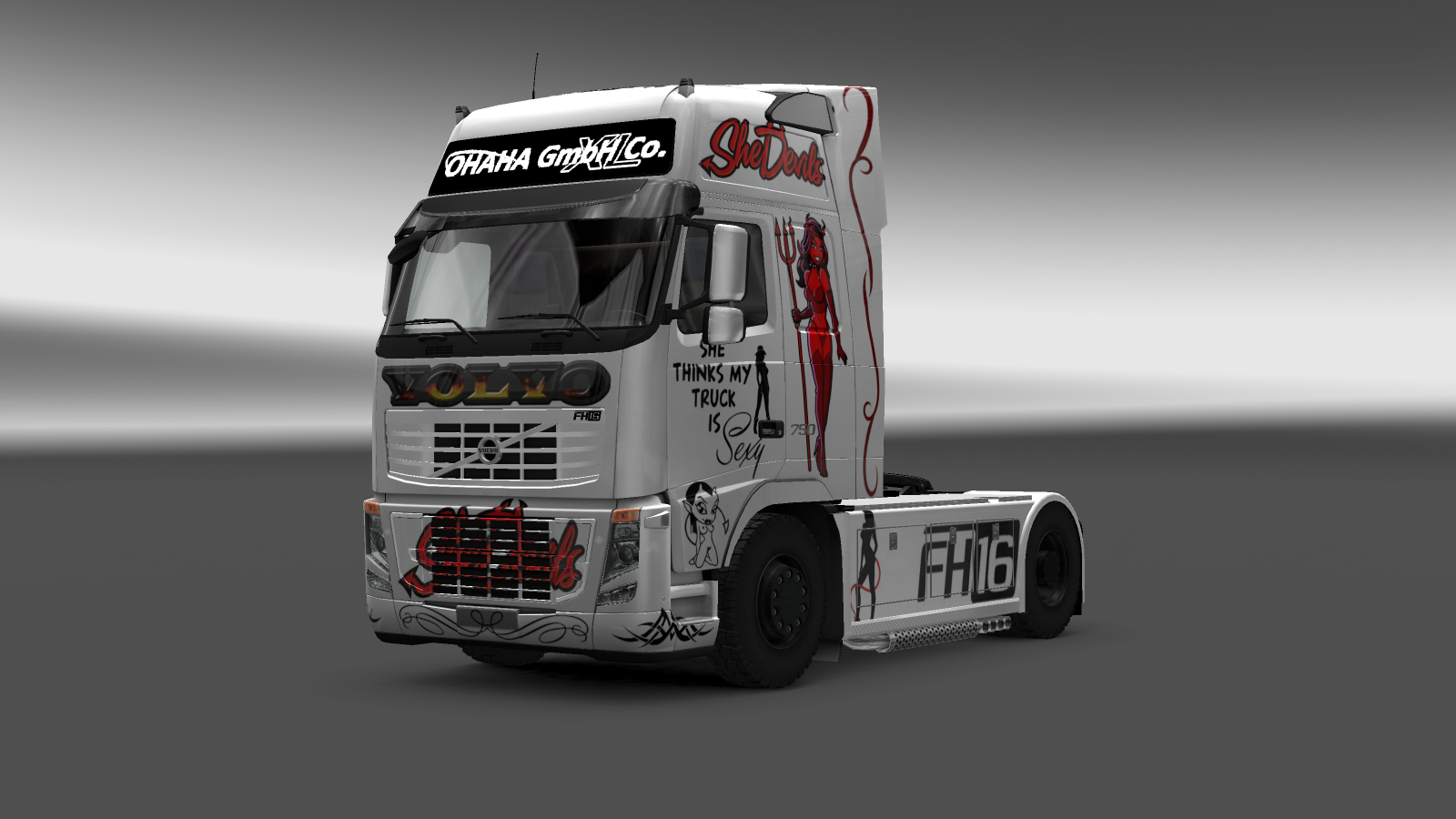 Euro Truck Simulator 2 "Скин She_Devils"