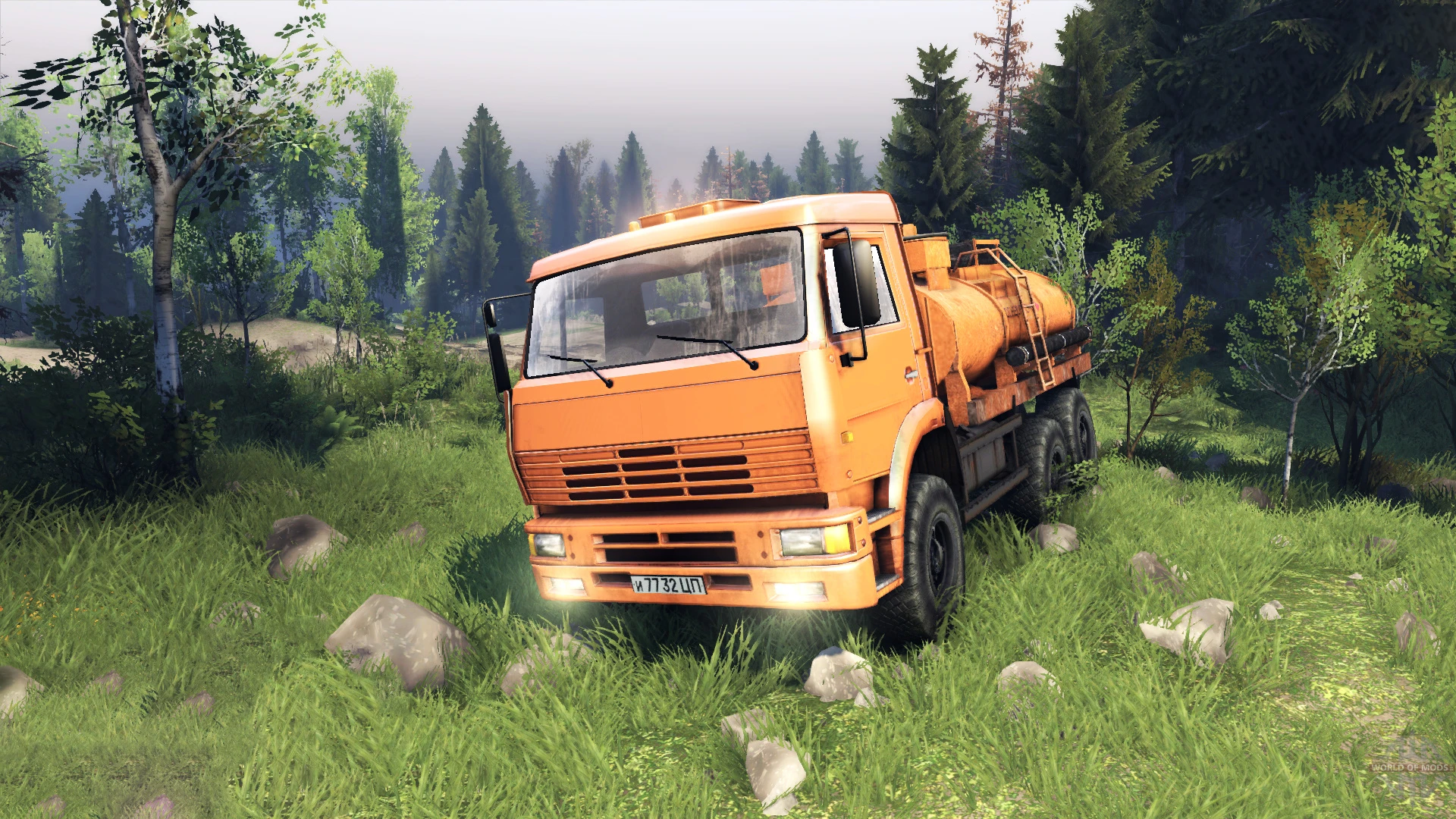 Spintires - Грузовики - КАМАЗ-6520