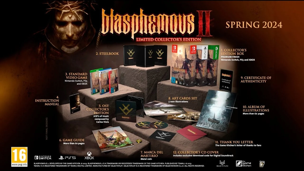 Коллекционное издание Blasphemous 2 выйдет на консолях Xbox в начале 2024 года