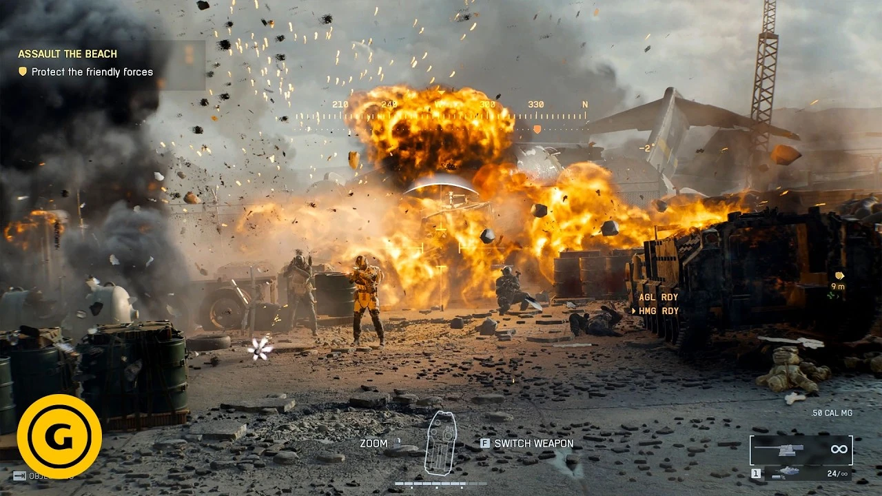 20 минут геймплея одиночной кампании Battlefield 6 - миссии в Гибралтаре, Нью-Йорке и Таджикистане