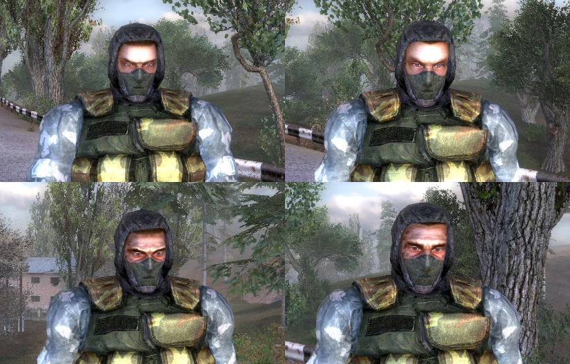 S.T.A.L.K.E.R.: Shadow of Chernobyl "Модели Наёмников для модостроя" [Pack.1.1]