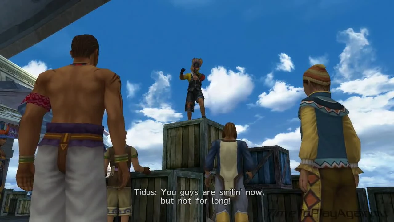 Прибываем в Люка. Final Fantasy X HD Remastered на русском языке. Серия 9