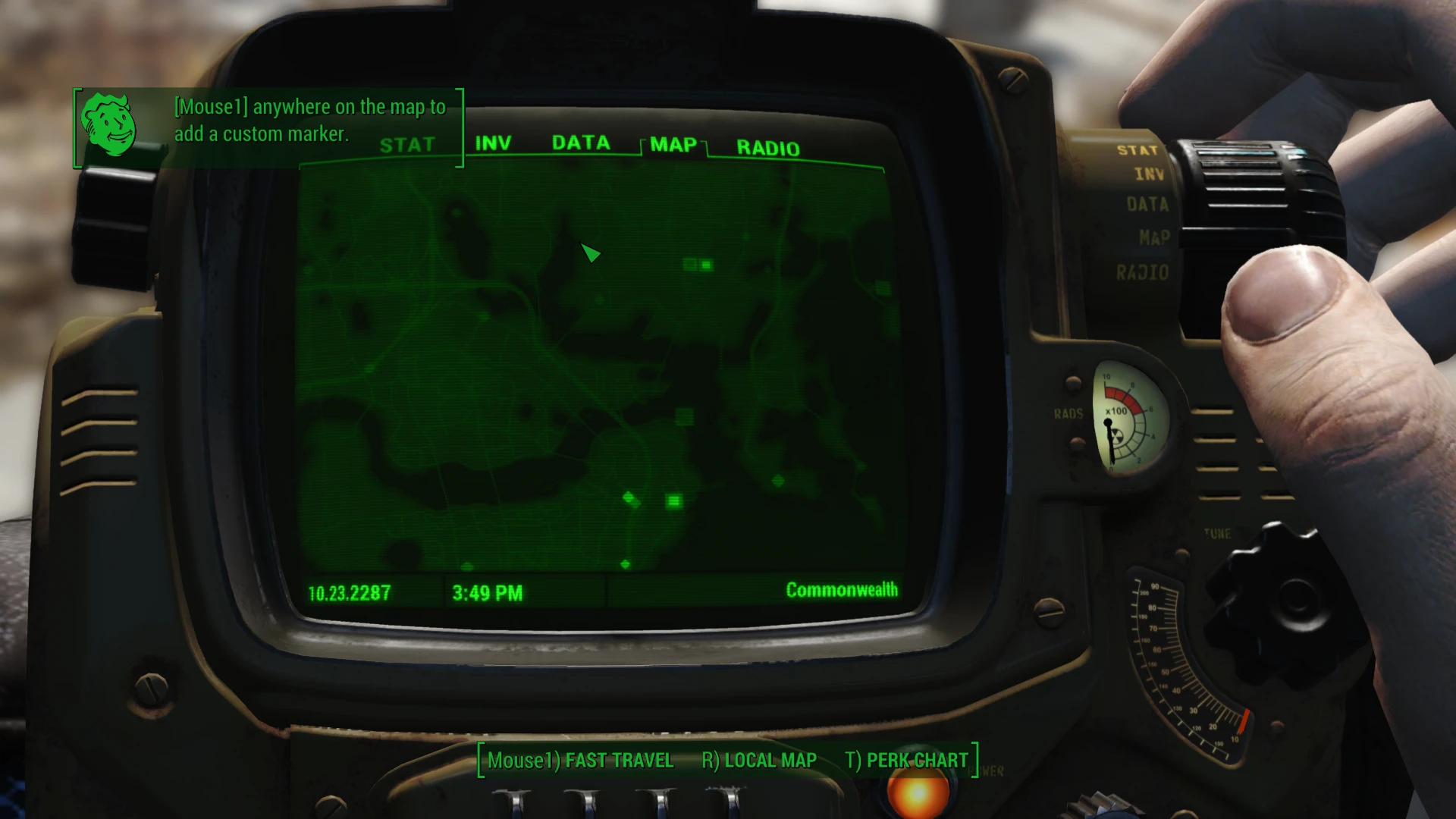 Fallout 4 "Armor Location Map / Вся Силовая Броня на карте 1.0"