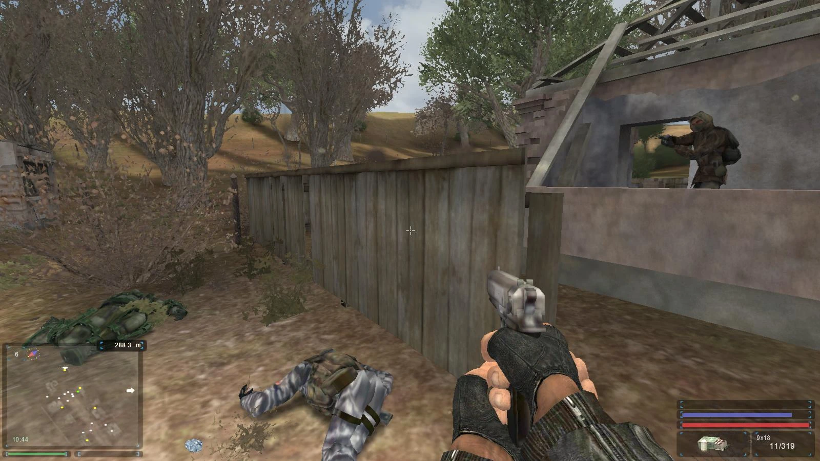 Как сделать маленький прицел в S.T.A.L.K.E.R.: Shadow of Chernobyl