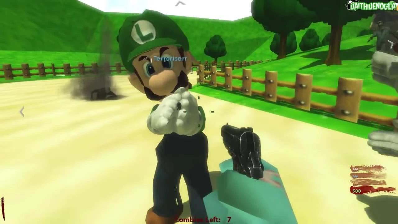 SUPER MARIO 64 ZOMBIES - Геймплей