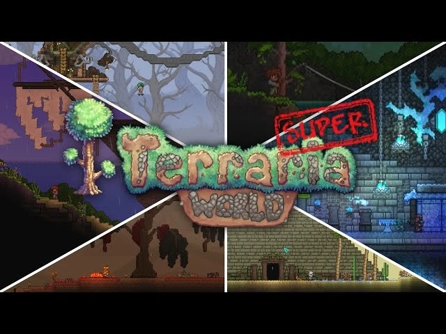 Мод Super Terraria World превращает игру в полноценную RPG