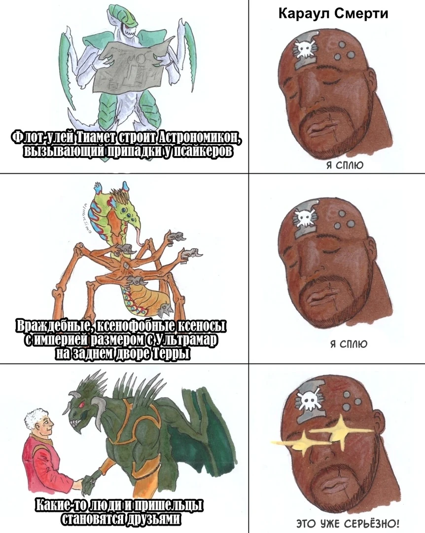 Приоритеты Караула Смерти