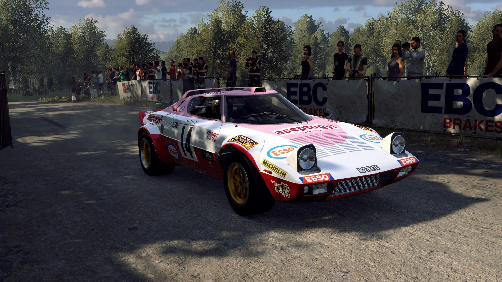 DiRT Rally 2.0 "Ливрея Christine Dacremont для Lancia Stratos"