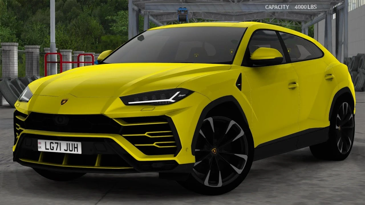 Euro Truck Simulator 2 "Lamborghini Urus 2018" [v1.9]