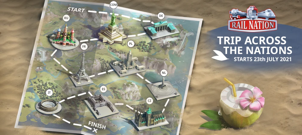 Событие "Trip Across The Nations" в Rail Nation