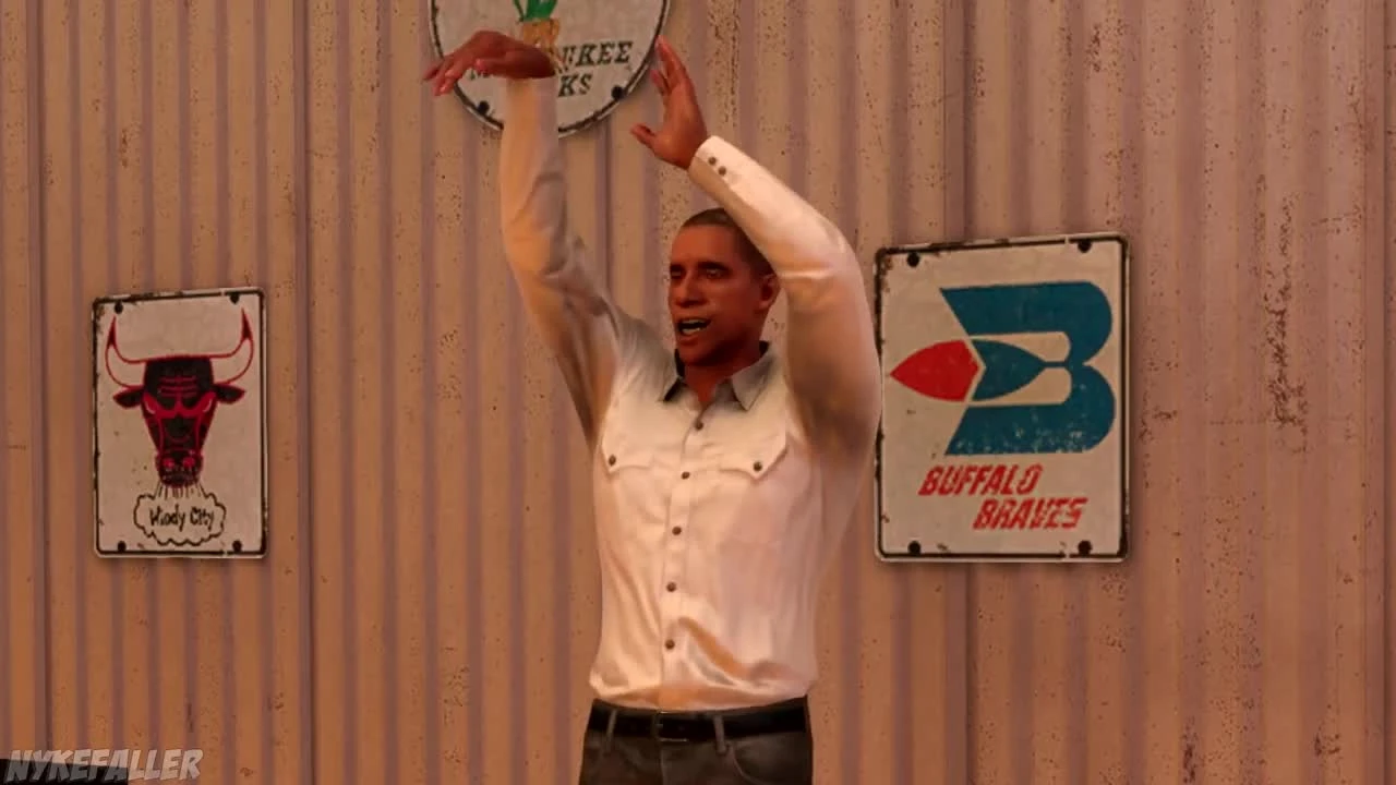 NBA 2К17 - теперь Обама может выиграть чемпионский перстень и стать легендой NBA