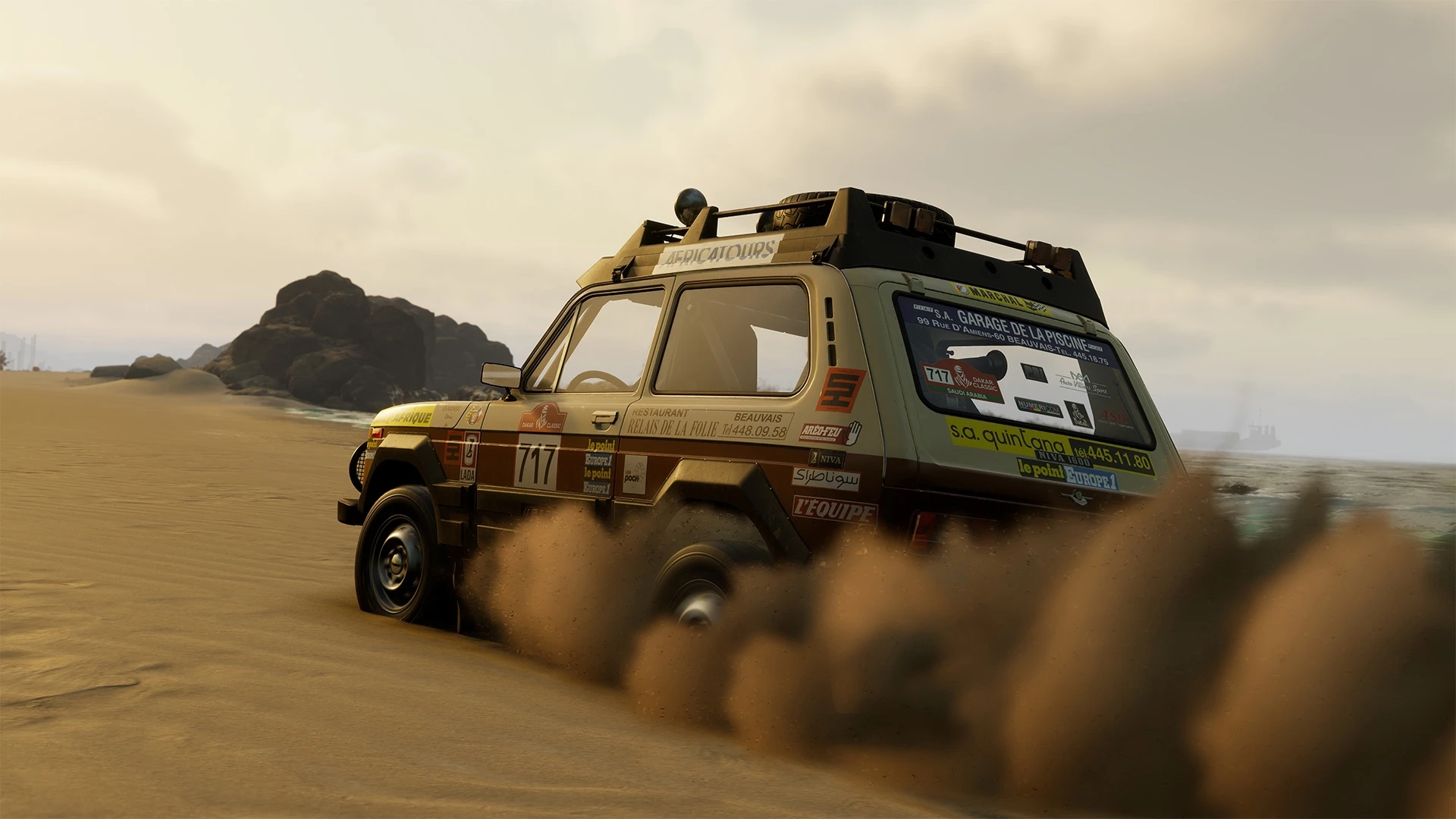 В игре Dakar Desert Rally скоро появится внедорожник Lada Niva