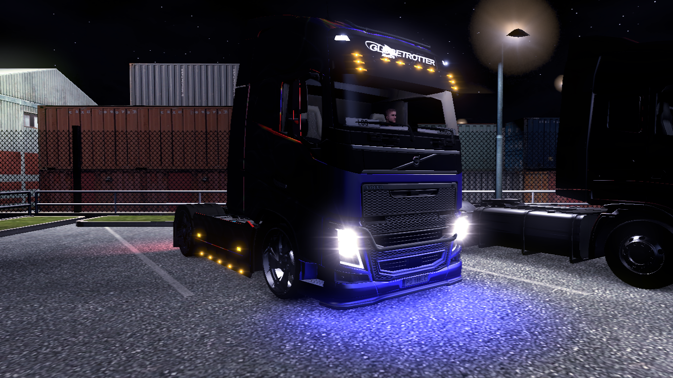 ETS 2 "Неоновая подсведка для вашего грузовика"