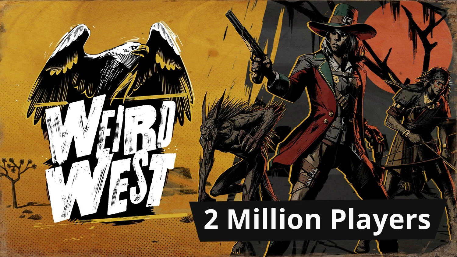 Стильный вестерн Weird West от бывшего создателя Dishonored насчитывает более 2 миллионов игроков