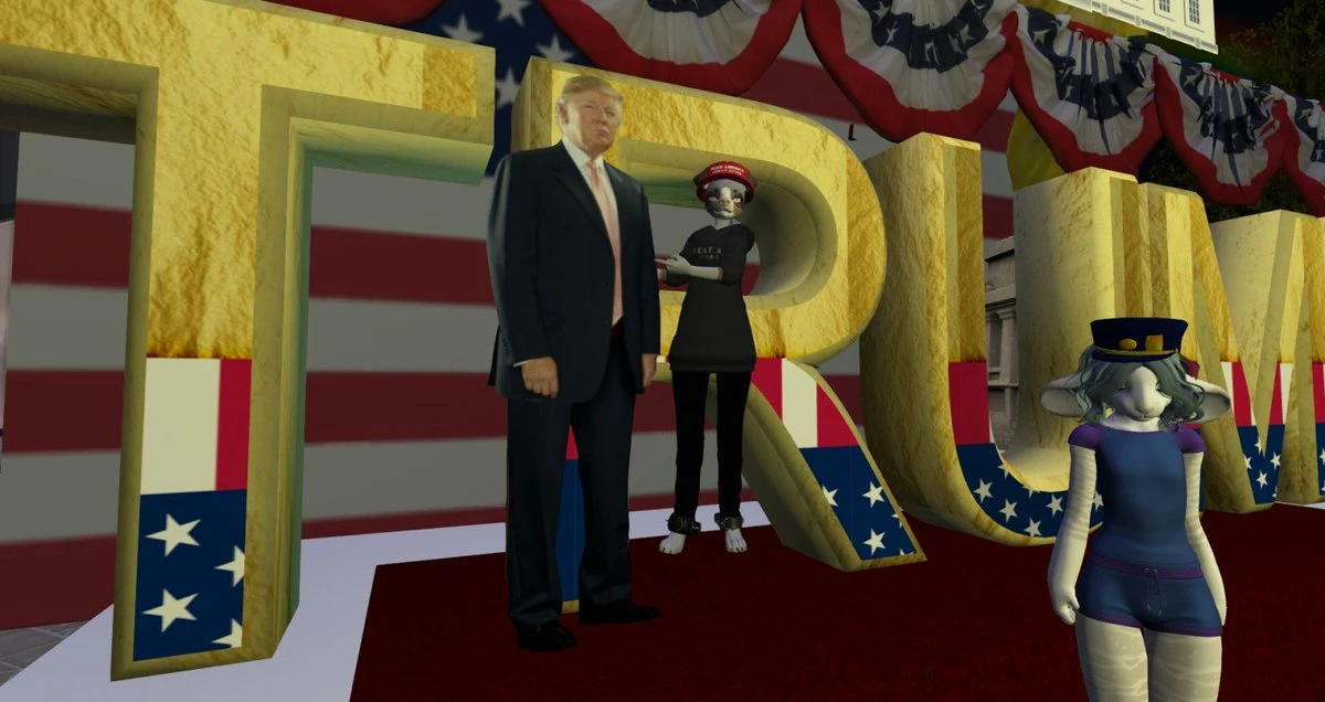 Инаугурацию Трампа отпраздновали фрик-шоу в онлайн-игре