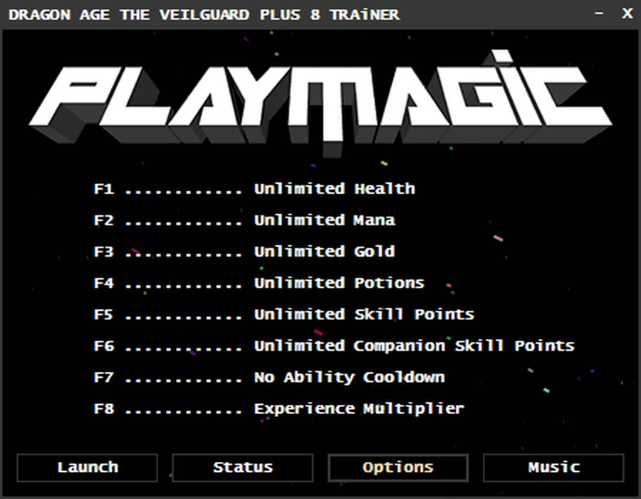 Dragon Age: The Veilguard "Трейнер +8" [RUNE] {PLAYMAGiC}
