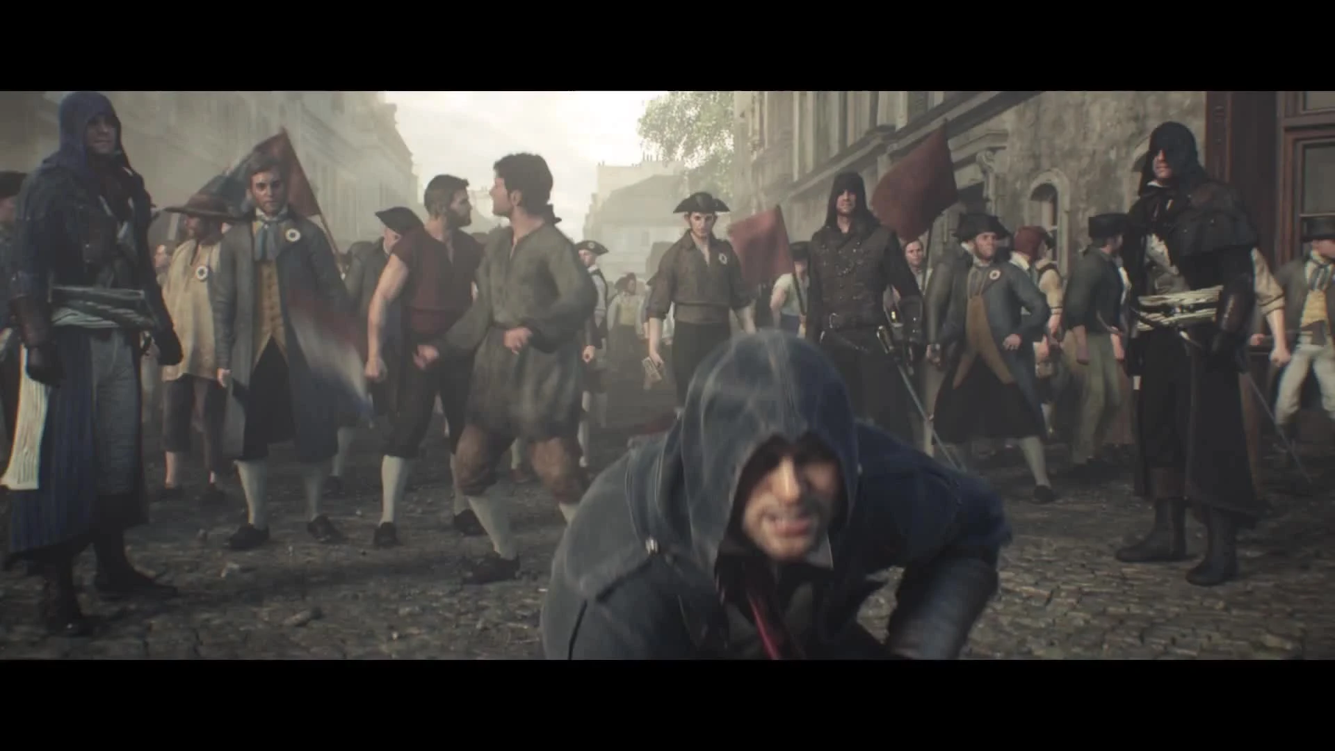 В новом ролике Assassin's Creed: Unity почти каждый является ассасином