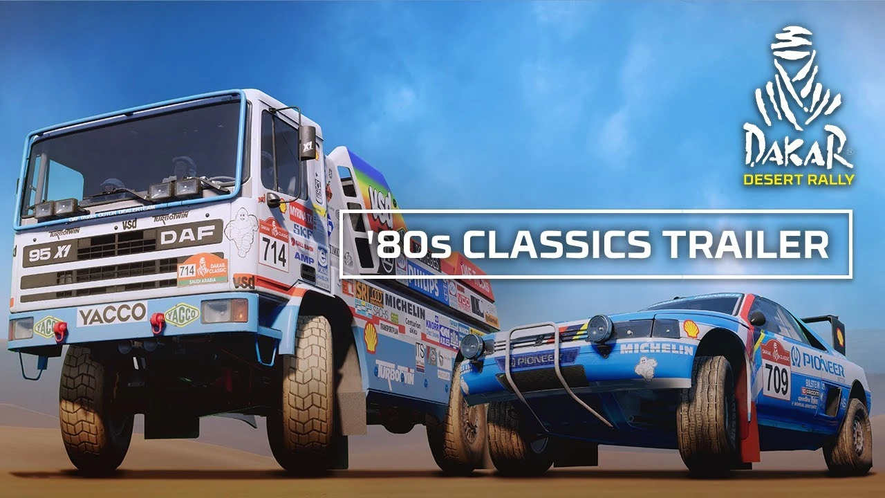 Свежий трейлер Dakar Desert Rally посвящён новой классике 80-х