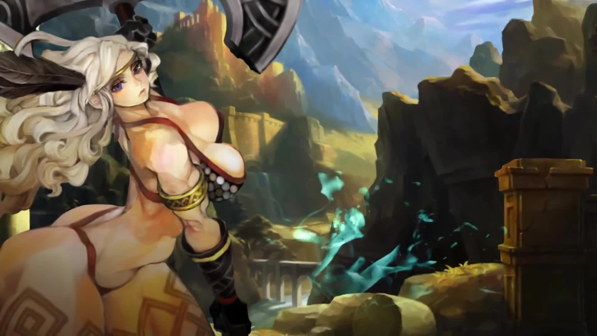 Трейлер ремейка Dragon's Crown Pro, знакомящий с классом амазонки