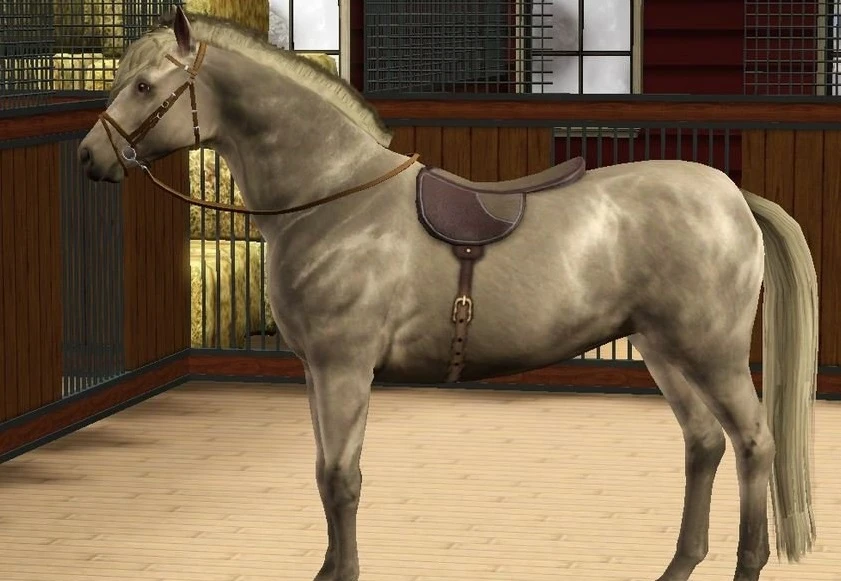 The Sims 3 "Платье "Лошадь от PureHetalian"