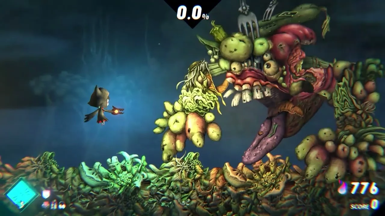 Кошмарный твин-стик-шутер NeverAwake получил новый хвалебный трейлер