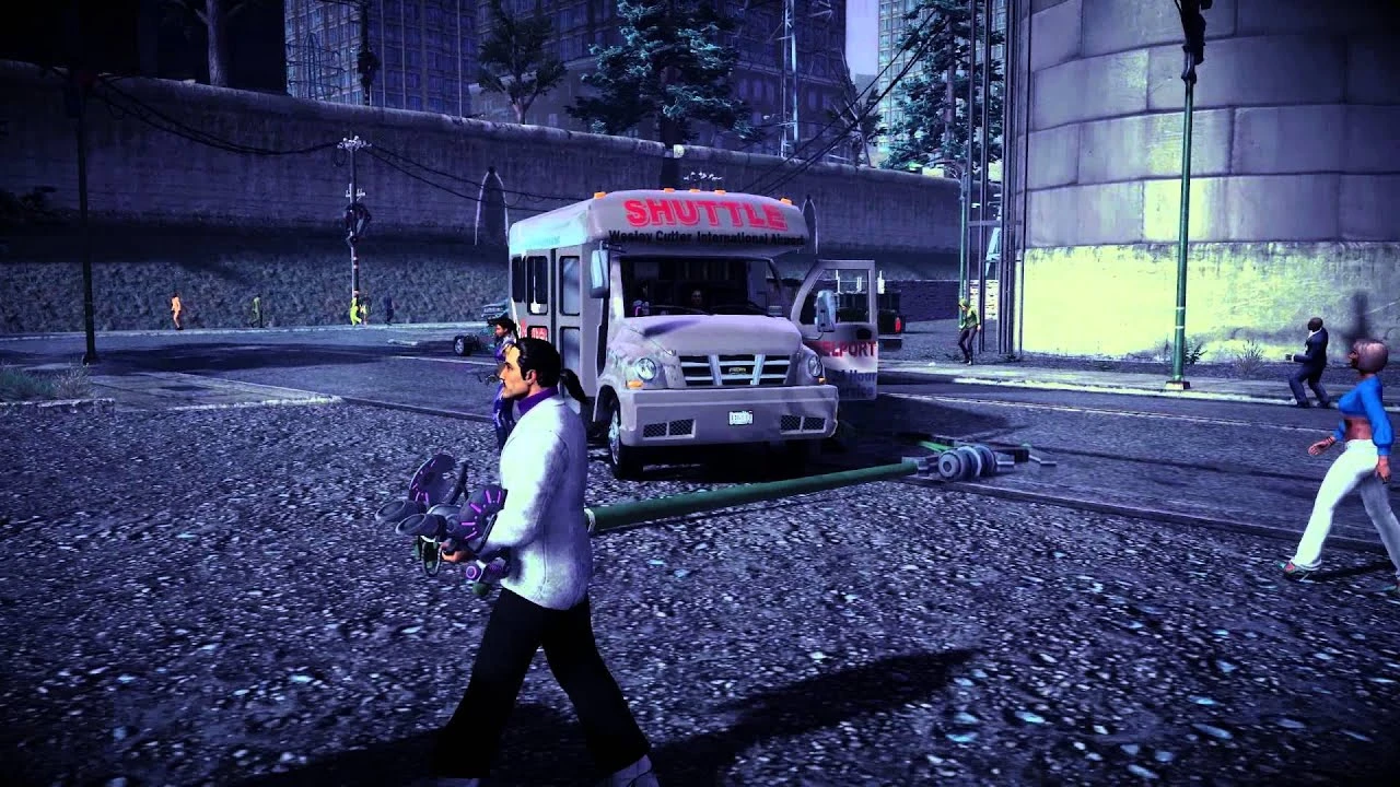 Saints Row 4 "Автобус компаньонов по звонку"