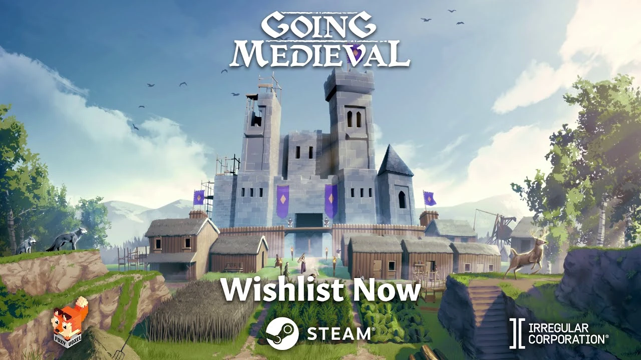 Симулятор средневекового поселения Going Medieval выйдет в раннем доступе Steam весной 2021 года