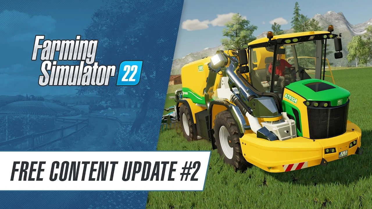 В Farming Simulator 22 выпустили бесплатный набор техники