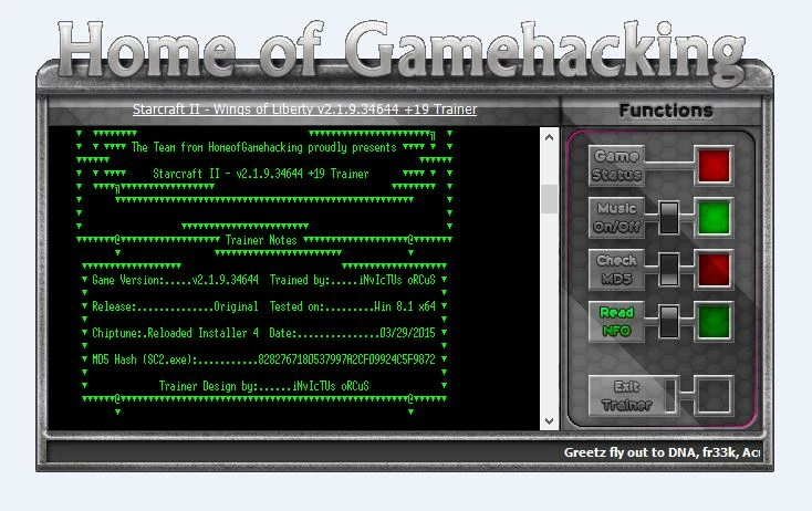 StarCraft 2: Heart of the Swarm: Трейнер/Trainer (+19) [2.1.9.34644] {iNvIcTUs oRCuS / HoG}