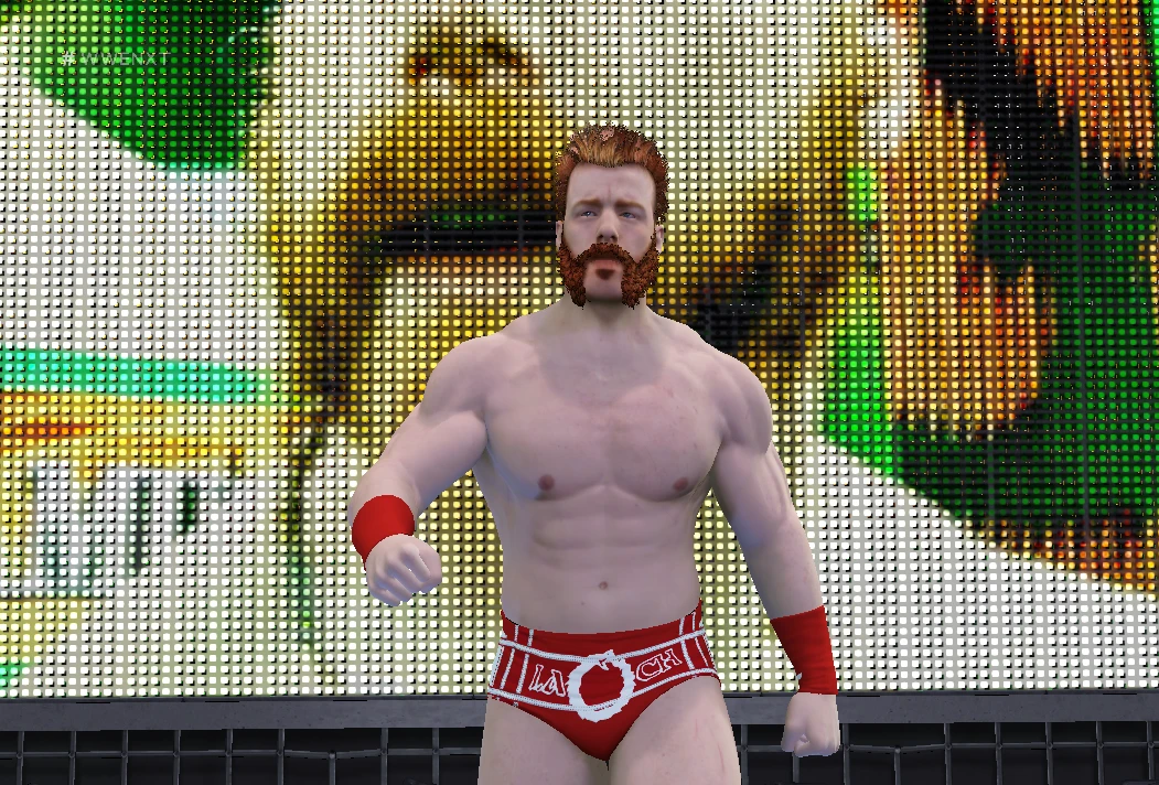 WWE 2K16 "Sheamus 2020 Red Attire мод"