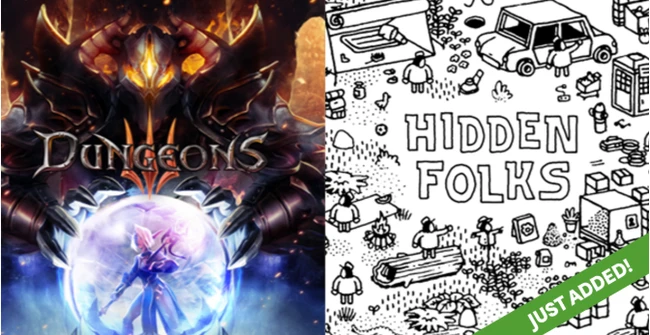 Dungeons 3 и Hidden Folks за октябрьскую подписку Humble Bundle
