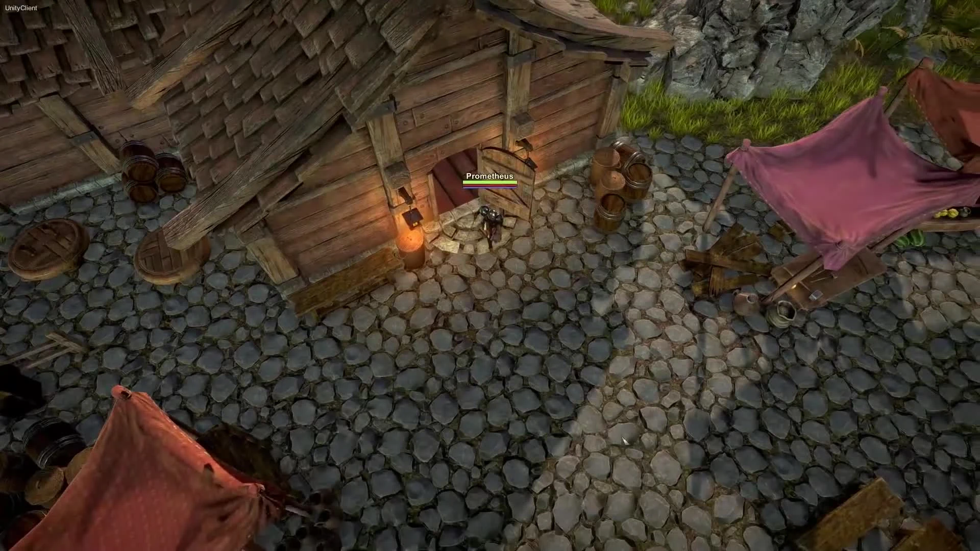 Геймплей строительства в игре Fractured