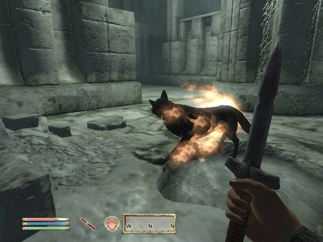 TES 4: Oblivion "Адские гончие из TES: ARENA"