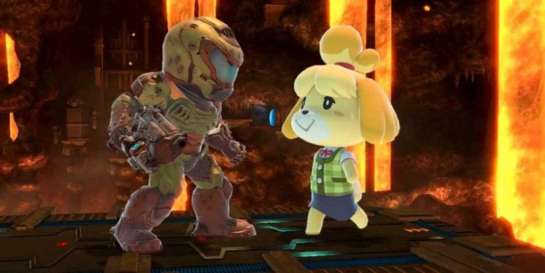 Думгай и Изабель наконец-то могут быть вместе благодаря последнему обновлению Smash Ultimate